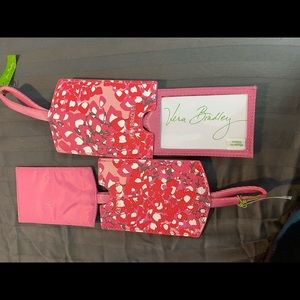 Set of two Vera Bradley luggage tags